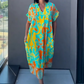 🎁2026 New Arrivals 50% OFF💥Women's Casual Elegant Printed V-Neck Dress