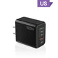 Carregador rápido de 120 W com 5 portas
