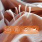 Collants transparentes brilhantes de cintura subida para mulher