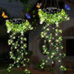 🍃💡Solar Hanging Basket Light with Artificial Greenery – Waterproof Warm White LED🔥