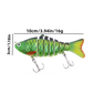 🎣 50% DE DESCONTO! 🐟 Isca artificial natatória biónica com vários segmentos – Movimento realista, design atraente e ideal para capturar peixes grandes 🌊