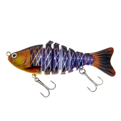 🎣 50% DE DESCONTO! 🐟 Isca artificial natatória biónica com vários segmentos – Movimento realista, design atraente e ideal para capturar peixes grandes 🌊