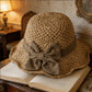 🥳SUMMER HOT SALE🥳💞50K+ SOLD!💥50% OFF! 🔥 Elegant Woven Straw Sun Hat with Bow – Breathable, Foldable & Perfect for Beach & Travel 👒
