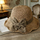 🥳SUMMER HOT SALE🥳💞50K+ SOLD!💥50% OFF! 🔥 Elegant Woven Straw Sun Hat with Bow – Breathable, Foldable & Perfect for Beach & Travel 👒