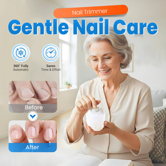 🥳 PROMOÇÃO QUENTE DE 2026 🥳💞 Mais de 50 mil unidades vendidas! 🌙🛡️ 50% de desconto! Cortador de unhas para bebés 360° – Silencioso (<25 dB), luz LED, 3 velocidades. Seguro para dedinhos e também para adultos! 👶💤