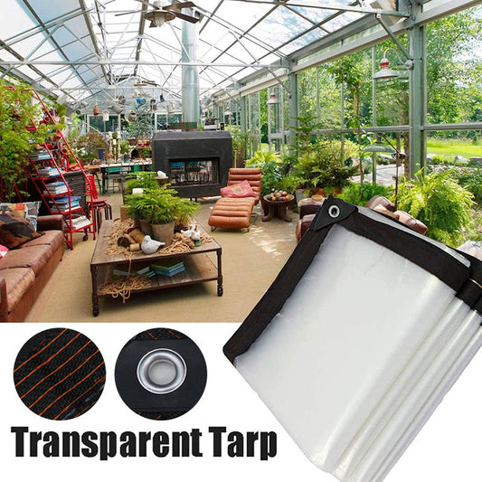 🔥Desconto de 50% no último dia!🔥Lona isolante transparente, resistente e impermeável