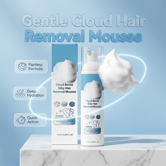 🔥49% DE DESCONTO!🔥Mousse depilatória Cloud Sense Silky