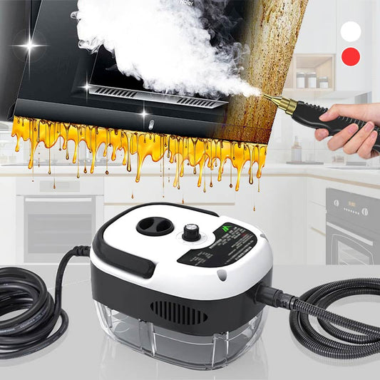 🔥Desconto de 50% no último dia!🔥Limpador a vapor pressurizado portátil de alta temperatura de 2500 W — OFERTA LIMITADA: 50% DE DESCONTO✨