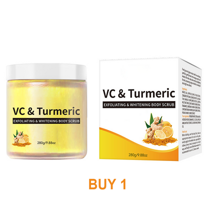🔥Desconto de 50% no último dia!🔥Esfoliante Corporal com Cúrcuma e Vitamina C