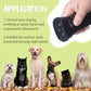 Repelente ultrassónico compacto e portátil para cães