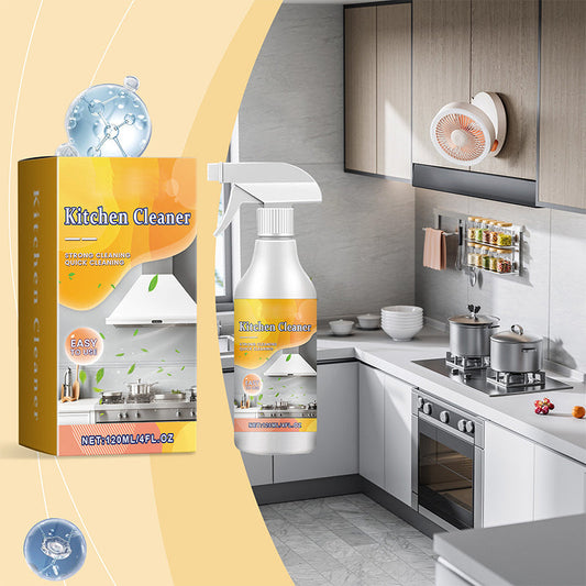🔥Desconto de 50% no último dia!🔥Spray de limpeza e desengordurante eficaz para cozinhas
