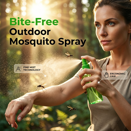 🌿 Spray repelente de mosquitos para toda a família – Proteja os seus entes queridos, de forma natural! 🦟💚 À base de plantas, suave para a pele, eficaz contra os insetos – diversão ao ar livre sem preocupações para todos. 🌸✨