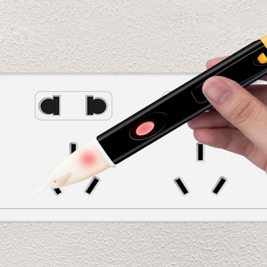 Testador de Tensão Indutivo Portátil com Alarme Sonoro e Luminoso