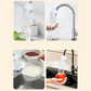 🚰 50% DE DESCONTO AGORA! 🧼 Filtro anti-salpicos para torneira de cozinha para remoção de sedimentos e ferrugem – giratório a 360° e fácil de instalar – Reduz o cheiro a cloro, adapta-se à maioria das torneiras – água mais limpa e menos sujidade 💧