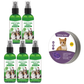 🍃 Spray natural contra pulgas e carraças para cães e gatos 🐾 Mantém o teu querido animal de estimação livre de parasitas 🐶🐱✨