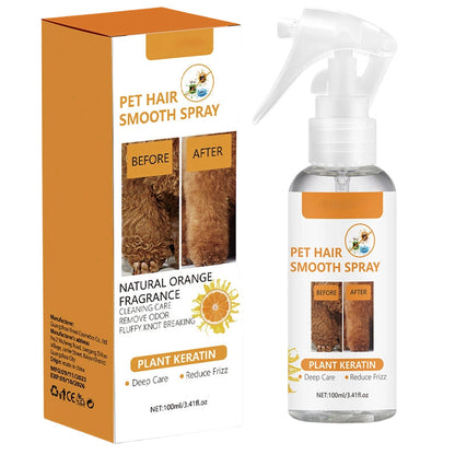 Spray Desodorizante e Desembaraçador para Animais de Estimação
