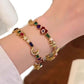 🔥Desconto de 50% no último dia!🔥Pulseira de Amuletos com Cristais Celestiais