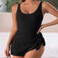 Maiô feminino de verão de uma peça