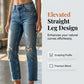 💓Calças de Ganga Slim Fit Desgastadas para Mulher