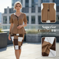 👗50% DE DESCONTO AGORA! 🤍Conjunto de saia lápis e top em blocos de cor – Realça a silhueta, é elegante e perfeito para o escritório, jantares e ocasiões especiais – Conjunto versátil de duas peças ✨