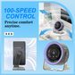🏆 Ventilador de Mesa 2026 – USB Recarregável com Display LED 📊 | 100 Velocidades, Inclinação 120° e Oscilação Total ↔️ | Ultra-Silencioso para Quarto 😴, Escritório 🖥️ e Camping 🏕️ | Até 24H de Bateria ⚡
