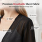 🦋 50% DE DESCONTO AGORA!🌿 Top feminino de chiffon com laço à frente – Transparente, curto e elegante – Peça essencial para sobrepor no verão 🍃