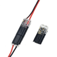 Conector de Ficha com 2 Fios e Patilha de Bloqueio