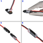 Conector de Ficha com 2 Fios e Patilha de Bloqueio