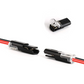 Conector de Ficha com 2 Fios e Patilha de Bloqueio