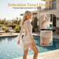 🌊🩱 Vestido de praia em croché de estilo boémio com borlas – Respirável, esvoaçante e com um toque boho chic – perfeito para a beira da piscina, a praia ou as férias de verão – ajuste regulável