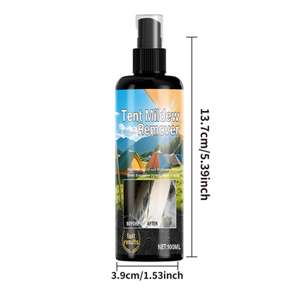 🔥Desconto de 50% no último dia!🔥Produto de limpeza para manchas de bolor em tecidos para exterio