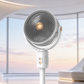 🌀 PROMO LIMITÉE 50% DE RÉDUCTION ! ✨ Ventilateur Rétractable sans Fil – Hauteur Réglable, Moteur DC Silencieux, Télécommande 🏠