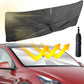 Guarda-chuva para para-brisas do carro - Guarda-chuva dobrável para carro com proteção solar para carros com proteção UV (proteção de isolamento térmico) para para-brisas de automóveis
