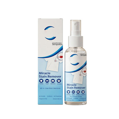 ✨ 50% DE DESCONTO – Spray Removedor de Manchas Milagroso | Remove manchas， difíceis, ação rápida & fácil aplicação