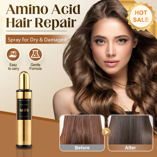 Spray Reparador de Queratina Sem Enxaguamento – Hidratação Profunda e Controlo do Frizz 💆‍♀️✨💧🌿