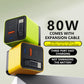 🔥Desconto de 50% no último dia!🔥Carregador de Celular 80W com Cabo Type-C Retrátil de 80cm para Carregamento Rápido