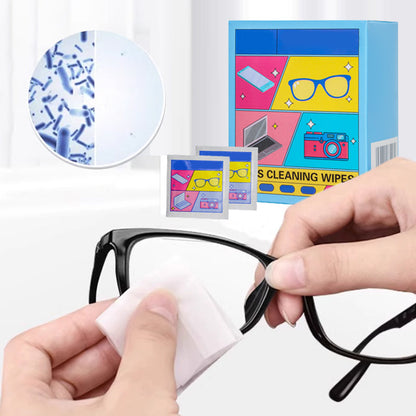 Lenços de Limpeza Antiembaçantes para Lentes de Óculos