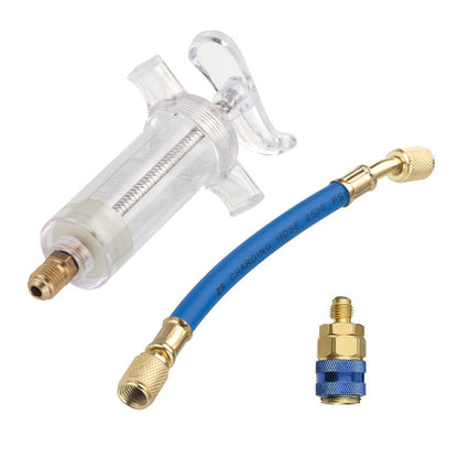 🔧 50% OFF – Injetor de corante para AC (sistema de ar condicionado) | Localiza fugas de óleo com precisão, fácil de usa