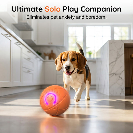 ⏰🔥50% DE DESCONTO POR TEMPO LIMITADO!🔥Mais de 50 mil unidades vendidas!   🐾 BOLA INTELIGENTE PARA ANIMAIS DE ESTIMAÇÃO COM SALTO AUTOMÁTICO E CONTROLO REMOTO — 3 modos interativos | E-TPU resistente à mastigação | Recarregável por USB-C 🎾