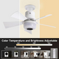 🔥💡 LAST DAY – 50% OFF! BreezGlow™ Smart Ceiling Fan Light – Bluetooth Speaker, 16M RGB Colors, E27 fit – breeze & beats in one. 🎵🌀✨