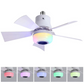 🔥💡 LAST DAY – 50% OFF! BreezGlow™ Smart Ceiling Fan Light – Bluetooth Speaker, 16M RGB Colors, E27 fit – breeze & beats in one. 🎵🌀✨