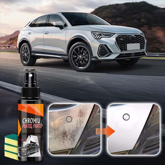 🚗Car Metal Chrome Polish & Cleaner – Removedor de ferrugem para automóveis, acabamentos e restaurador de brilho doméstico ✨
