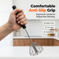 🥚🥄🌀Batedor de ovos manual semiautomático em aço inoxidável
