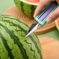 ✨ Melhore a sua forma de preparar fruta — O conjunto multifuncional 3 em 1 com colher para bolas de melão e faca para esculpir! ✨