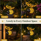 🌙🍃🪴 OFERTA POR TEMPO LIMITADO: 50% DE DESCONTO! Luminária solar de abelha para pendurar – Brilho âmbar quente, sem cintilação, perfeita para festas no jardim, acampamentos ou quartos infantis – Espalhe alegria dia e noite 🌞🌜