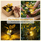 🌙🍃🪴 OFERTA POR TEMPO LIMITADO: 50% DE DESCONTO! Luminária solar de abelha para pendurar – Brilho âmbar quente, sem cintilação, perfeita para festas no jardim, acampamentos ou quartos infantis – Espalhe alegria dia e noite 🌞🌜