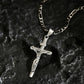 ✝️Gold-Tone Crucifix Pendant Necklace