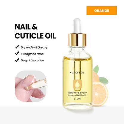 Óleo essencial para cutículas das unhas com conta-gotas