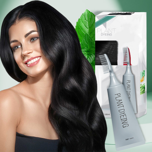 🔥Desconto de 50% no último dia!🔥Tinta para o cabelo à base de plantas