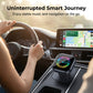🚗 Wireless Car Adapter with RGB Light – Plug & Play